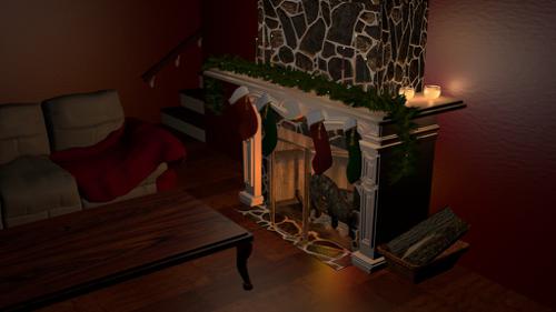 Christmas Fireplace preview image